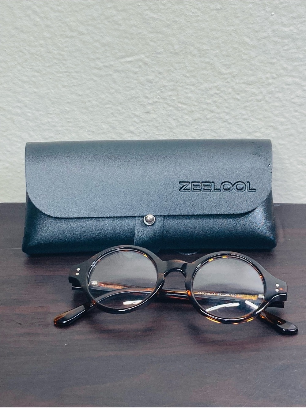 NEW ZEELOOL Unisex Tortoiseshell Round Reading Glasses - Brown